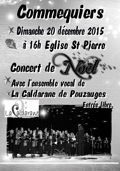 Affiche Commequiers NB1