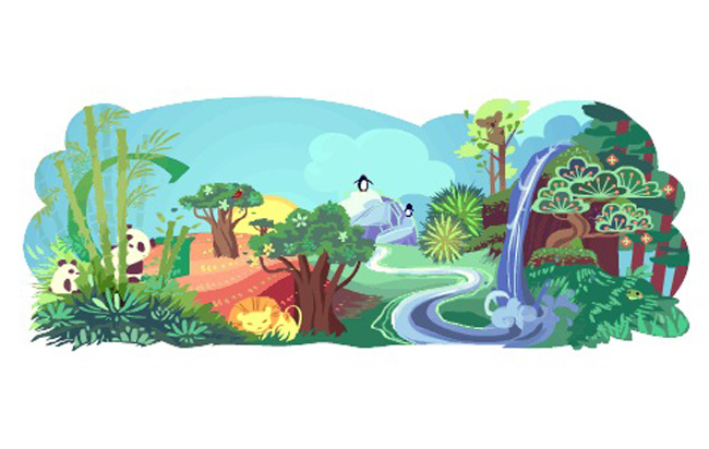 google jour de la terre